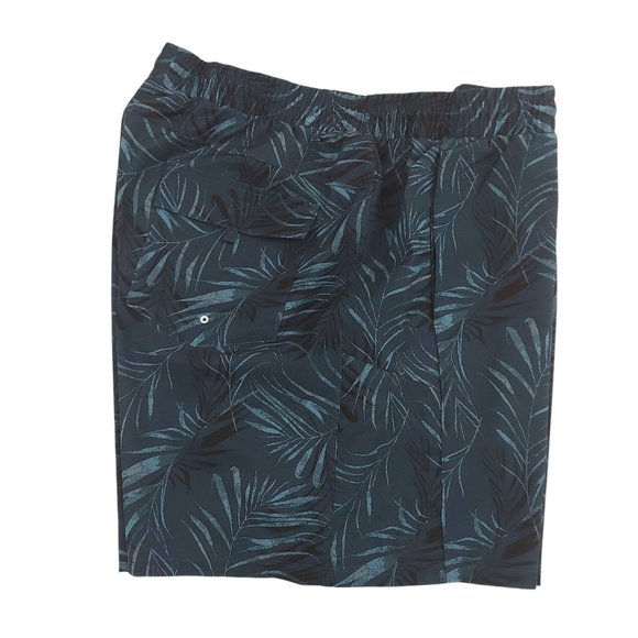 All In Motion Board Shorts Mens XL Green Tropical Print Summer Beach Outdoor - Picture 4 of 9